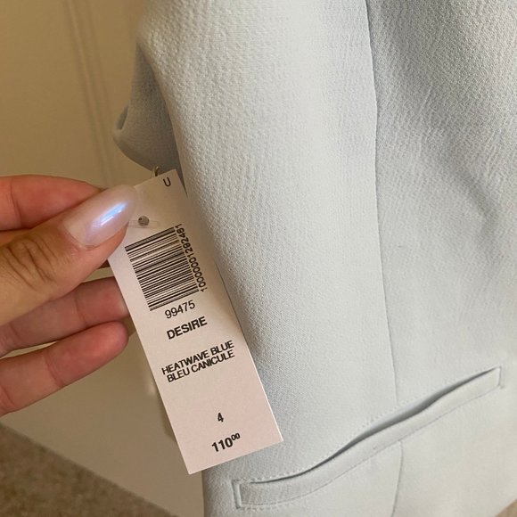 Aritzia Light Blue Button-Up Vest Top - Picture 3 of 5